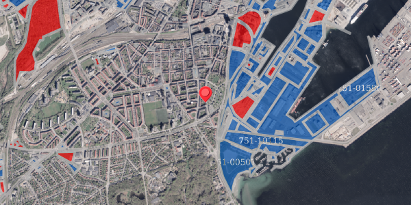 Jordforureningskort på Hendrik Pontoppidans Gade 24, 2. tv, 8000 Aarhus C