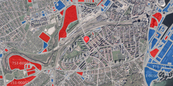 Jordforureningskort på Haderslevgade 8, 2. tv, 8000 Aarhus C