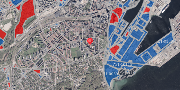 Jordforureningskort på J. Michaelsens Gade 4, 2. tv, 8000 Aarhus C
