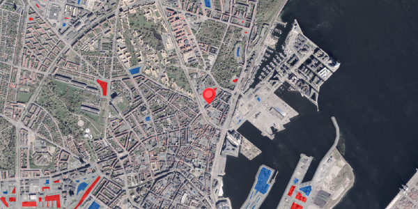 Jordforureningskort på Knudrisgade 6A, 3. 12, 8000 Aarhus C