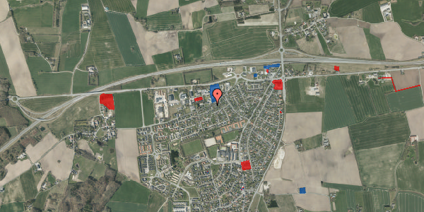 Jordforureningskort på Lilleringvej 21, 8462 Harlev J