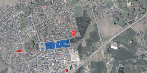 Jordforureningskort på Majsmarken 13, 8520 Lystrup
