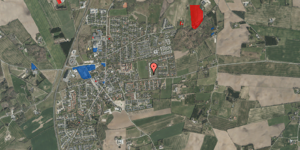 Jordforureningskort på Markskellet 23, 8340 Malling