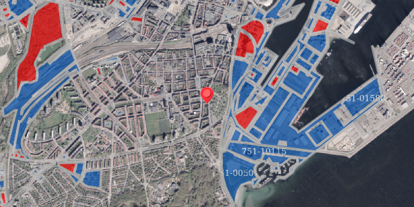 Jordforureningskort på Nyborggade 6, st. tv, 8000 Aarhus C