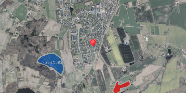 Jordforureningskort på Nyvangsvej 21, 8462 Harlev J