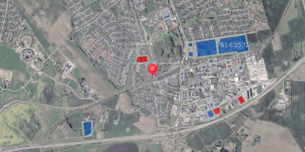 Jordforureningskort på Oldager 1, 8520 Lystrup