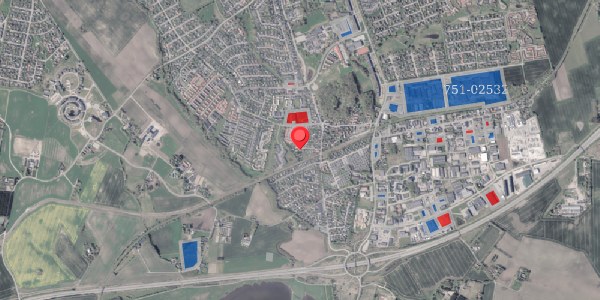 Jordforureningskort på Oldager 13, 8520 Lystrup