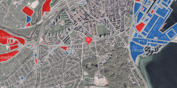 Jordforureningskort på Ordrupvej 4, 3. th, 8000 Aarhus C