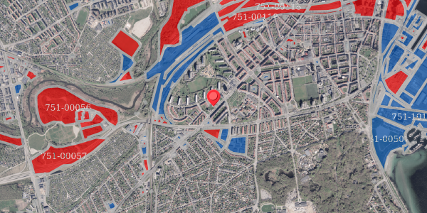 Jordforureningskort på Skanderborgvej 40, 1. 4, 8000 Aarhus C