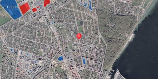 Jordforureningskort på Skovvangsvej 167, st. 4, 8200 Aarhus N