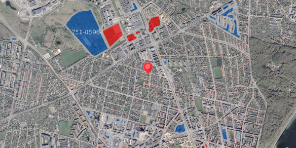 Jordforureningskort på Stockholmsgade 21, 8200 Aarhus N