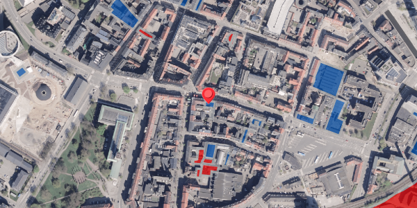 Jordforureningskort på Sønder Allé 10, 3. th, 8000 Aarhus C