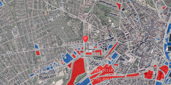Jordforureningskort på Vestre Ringgade 34, 2. th, 8000 Aarhus C