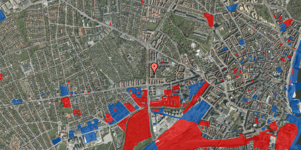 Jordforureningskort på Vestre Ringgade 50, 4. th, 8000 Aarhus C