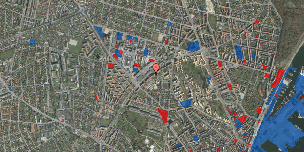 Jordforureningskort på Vestre Ringgade 200, st. tv, 8000 Aarhus C