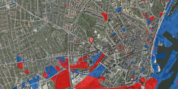 Jordforureningskort på Viborgvej 27, st. tv, 8000 Aarhus C