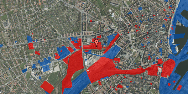 Jordforureningskort på Åparken 4, 1. 1, 8000 Aarhus C