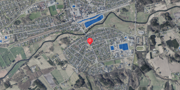 Jordforureningskort på Brogade 40B, 8850 Bjerringbro