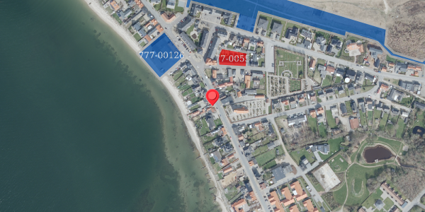 Jordforureningskort på Bredgade 22, 7870 Roslev