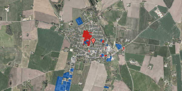 Jordforureningskort på Christiansgade 21, 7870 Roslev