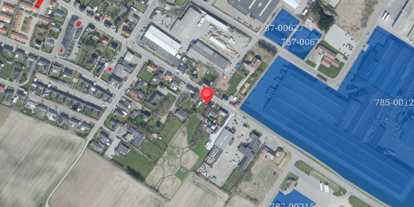 Jordforureningskort på Bredgade 21, 7760 Hurup Thy