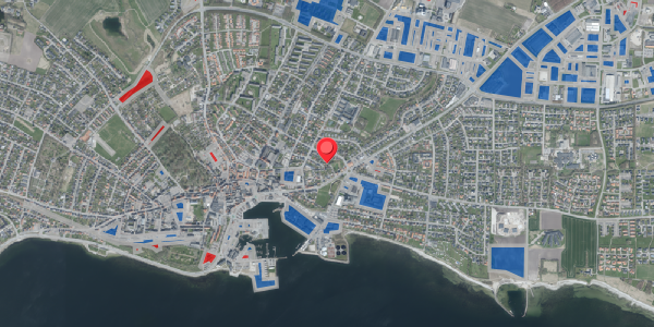 Jordforureningskort på Baunevej 13, 7700 Thisted