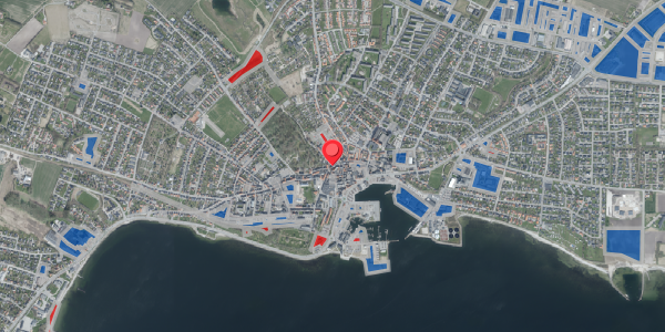 Jordforureningskort på Brogade 1C, 7700 Thisted