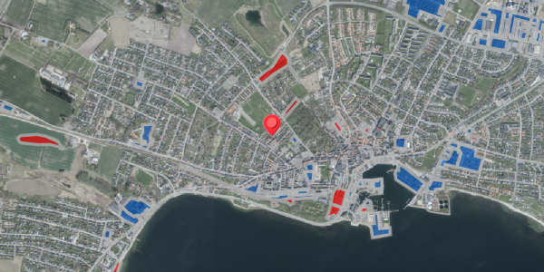 Jordforureningskort på Elmegade 9, 7700 Thisted