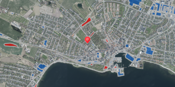 Jordforureningskort på Elmegade 12, 7700 Thisted
