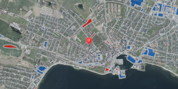 Jordforureningskort på Elmegade 14, 7700 Thisted