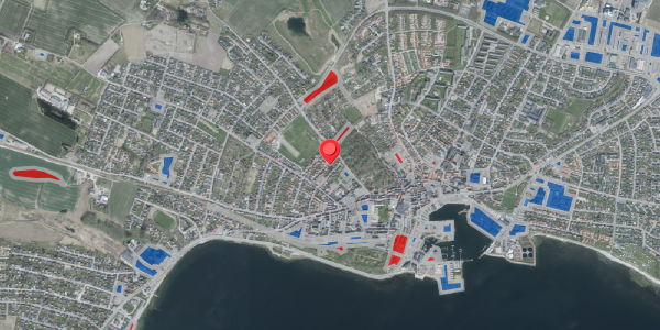 Jordforureningskort på Elmegade 16, 7700 Thisted