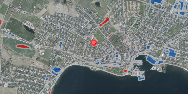 Jordforureningskort på Jyllands Alle 5, 7700 Thisted