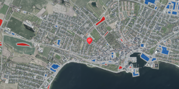 Jordforureningskort på Jyllands Alle 6, 7700 Thisted
