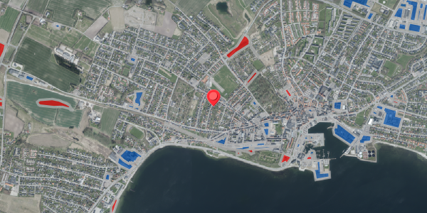 Jordforureningskort på Jyllands Alle 7, 7700 Thisted