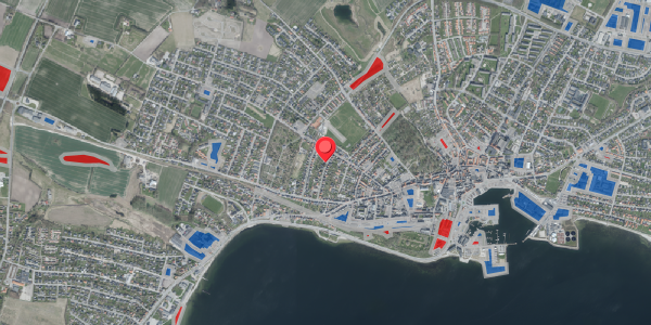 Jordforureningskort på Jyllands Alle 8, 7700 Thisted