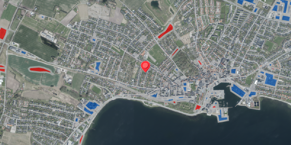 Jordforureningskort på Jyllands Alle 12, 7700 Thisted