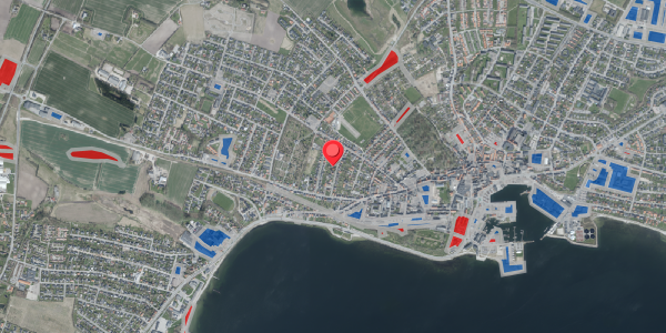 Jordforureningskort på Jyllands Alle 16, 7700 Thisted