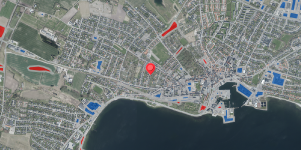Jordforureningskort på Jyllands Alle 17, 7700 Thisted