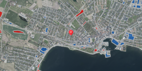Jordforureningskort på Jyllands Alle 19, 7700 Thisted