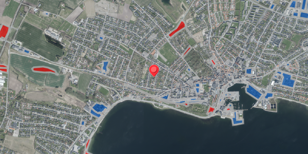 Jordforureningskort på Jyllands Alle 20, 7700 Thisted