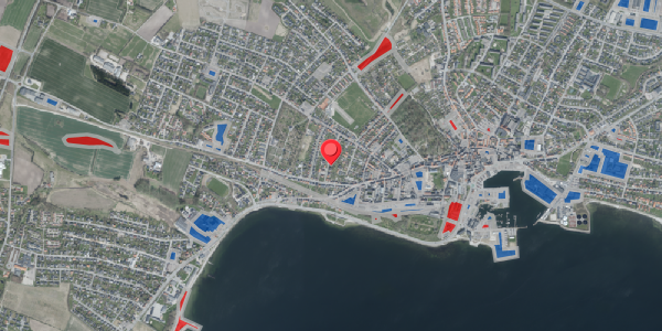 Jordforureningskort på Jyllands Alle 25, 7700 Thisted