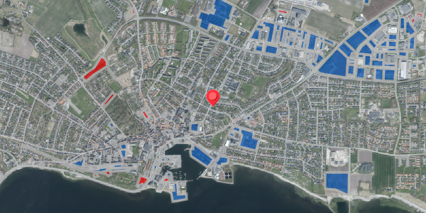 Jordforureningskort på Kronborgvej 20, 7700 Thisted