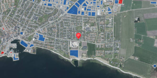 Jordforureningskort på Ribesvej 5, 7700 Thisted