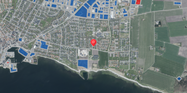 Jordforureningskort på Ribesvej 6, 7700 Thisted