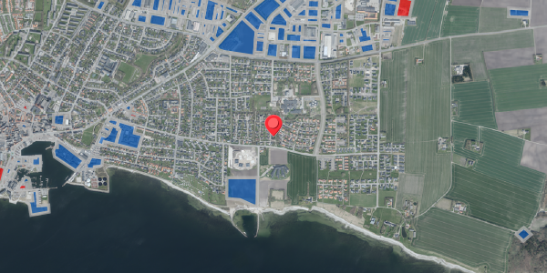 Jordforureningskort på Ribesvej 8, 7700 Thisted