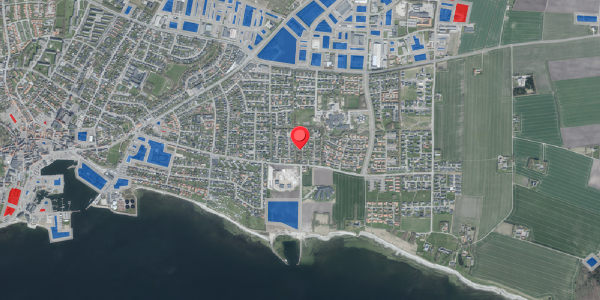 Jordforureningskort på Ribesvej 9, 7700 Thisted