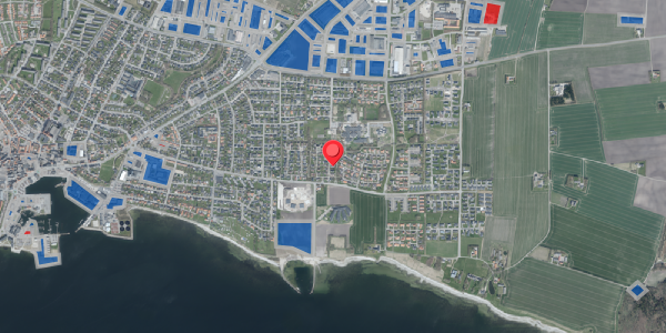 Jordforureningskort på Ribesvej 10, 7700 Thisted