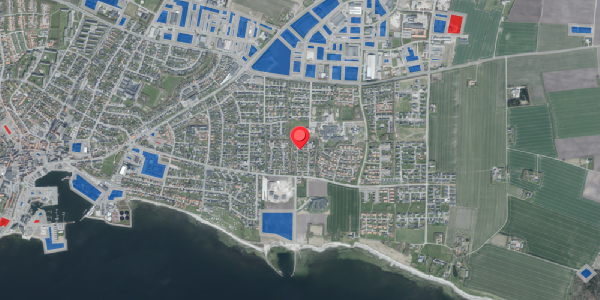 Jordforureningskort på Ribesvej 27, 7700 Thisted