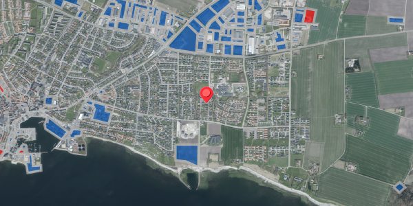 Jordforureningskort på Ribesvej 28, 7700 Thisted