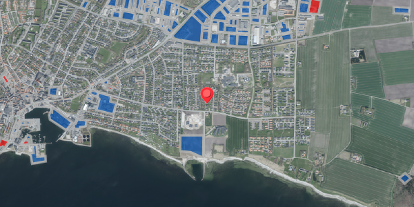 Jordforureningskort på Ribesvej 35, 7700 Thisted